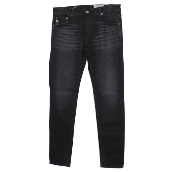AG Adriano Goldschmied The Dylan Slim Skinny Black Stretch Jeans Men's 32R X 33